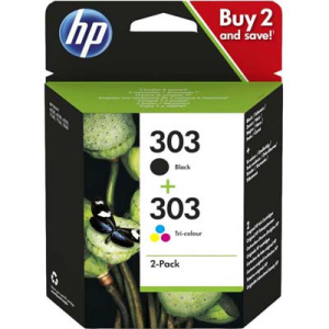 Hp 303 Multipack nero e color Originale T6N02AE