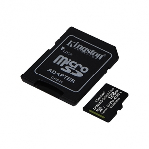 Micro sd 128gb 100mb/s kingston canvas sdcs2/128gb select+ ad.