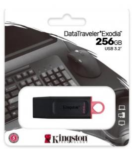 Penna USB Pendrive 256 GB USB3.2 DataTraveler Exodia Kingston