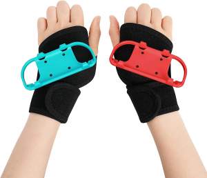 Cinturini da polso per Just Dance 2023/2022/2021/2020 Joy-Con Controller Game e Zumba Burn It Up,