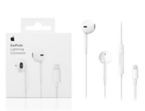 APPLE AURICOLARI EARPODS CON CONNETTORE LIGHTNING MMTN2ZM/A
