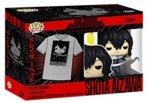 Funko Pop Tee Shota Aizawa Metallic My Hero Academia MHA Medium 375 Ships