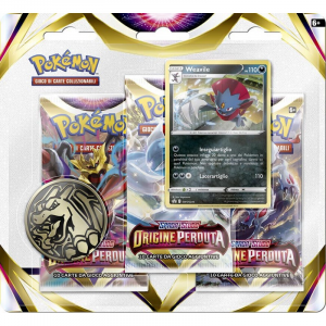Pokemon Spada e Scudo Origine Perduta 3 Pack Blister