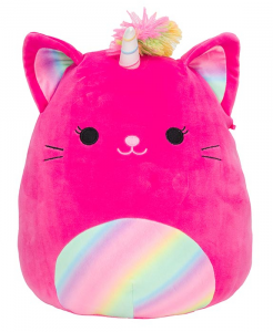 Peluche Squishmallows 30cm Pink Caticorn Lizette