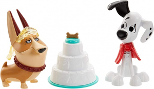 101 Dalmatian Street 2 Dog Figures Playset Firehouse Wedding