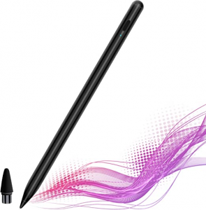 Penna Per Tablet Android Compatibile Con Samsung Lenovo Huawei Xiaomi Acer Asus Lg Google Dell Touch Screen Telefono Smartphone, 1,5mm Superfine Penna Digitale, Aspirazione Magnetica Active Stylus Pen