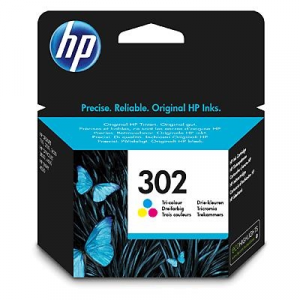 CARTUCCIA HP NÂ°302 F6U65AE TRICROMIA 165PG X OFFICEJET/ENVY/DESKJET HVS