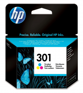 INK HP CH562EE N.301 TRICROMIA 3C 190PP X Deskjet F2050 3050 1050