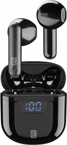 Cellularline Seek Auricolari Bluetooth con custodia di ricarica