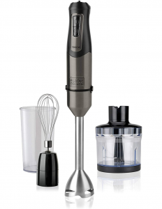 Black & Decker BXHBA1000E frullatore Frullatore ad immersione Acciaio inossidabile 1000 W