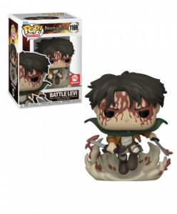 Funko POP! Attack On Titan - 1169 Battle Levi AE Exclusive 9 Cm