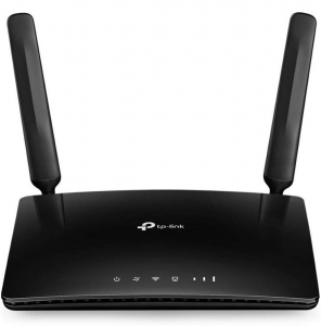 TP-LINK TL-MR6400 router wireless Banda singola (2.4 GHz) Fast Ethernet 3G 4G Nero