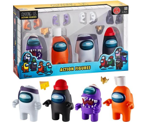 Among Us Action Figures 4-Pack Crewmates 12 cm