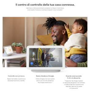 Google Nest Hub 2 Grigio Antracite Charcoal