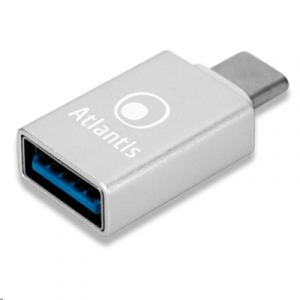 ADATTATORE USB TYPE-C MASCHIO A USB3.0 FEMMINA ATLANTIS A04-TC_UB3-02 FINO:16/09