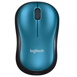 Logitech M185 Mouse Wireles Nero/Blu