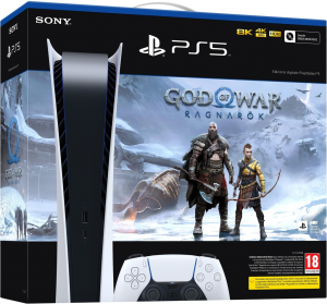 Playstation 5 Digital Edition+God of War Ragnarok C Chassis