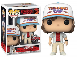 Funko Pop! Television - 1247 - Dustin - Stranger Things Netflix - Special Edition