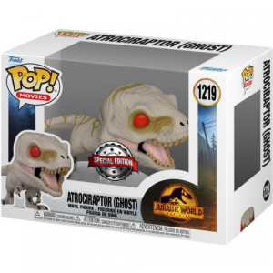 Funko Pop ! Jurassic Dominion Atrociraptor Ghost (1219) EXM