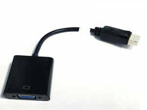 Cavo Adattatore ADJ da DisplayPort a VGA, M-F, 0.15 m - Colore Nero
