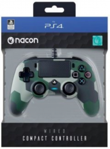 NACON Controller Wired Camo Green PS4