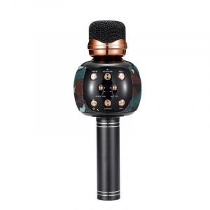 Andowl Q-M2911 Bluetooth Microfono Altoparlante FM Radio Scheda TF HD Soundbar Mic 1500mAh