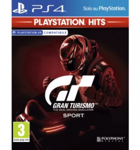 GT Sport (VR Compatibile, PlayStation Hits) Usato

PlayStation 4 - Corse
Versione Italiana