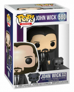 Funko Pop ! John Wick in Black Suit with Dog (580)