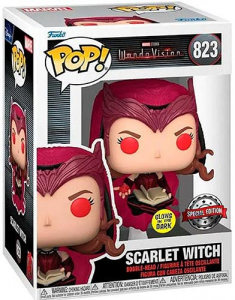FUNKO POPS WandaVision Scarlet Witch GLOW