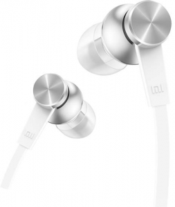Xiaomi Mi In-Ear Headphones Basic Cuffia Auricolare Argento, Bianco