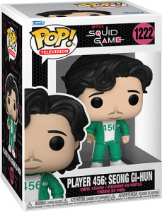 Funko Pop 1222 Player 456: Seong Gi-Hum  Squid Game  Netflix