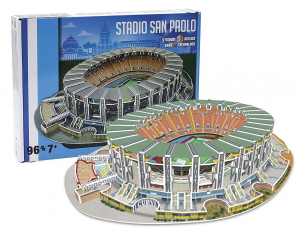 Nanostad 3D San Paolo Napoli stadium - Puzzle 3D - YESTOYS