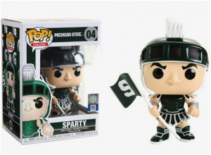 Funko Pop ! College: Michigan St. Sparty (04) (scatola dann)