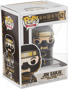 Funko POP! Games: Ghost of Tsushima- Jin Sakai, Multicolore, misura standard
