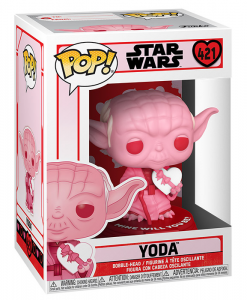 FUNKO POP Star Wars Valentines Yoda