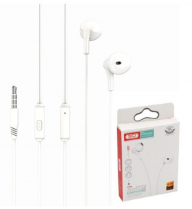 XO wired earphones EP39 jack 3,5mm white