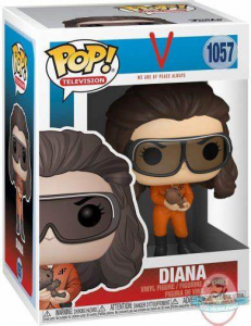 Funko Pop! TV: V TV Show- Diana in Glasses w/Rodent
