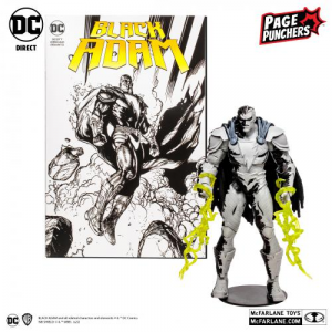 AF DC Multiverse Page Punchers Black Adam Line Art VRT 17cm