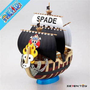 Model Kit One Piece Grand Ship Coll. Spade Pirates Ship