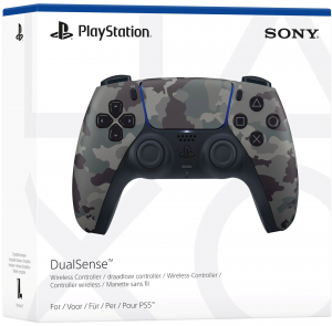 SONY PS5 Controller Wireless DualSense Grey Camo