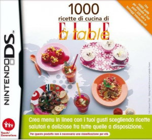 1000 Ricette di Cucina di Elle a Table

Nintendo Ds - Ricette 
Versione Italiana