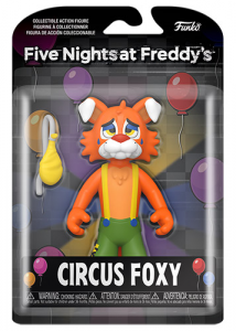 FUNKO FIGURE FNAF Security Breach S3 Circus Foxy
