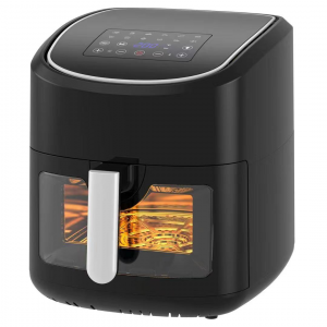 MELCHIONI FRIGGITRICE AD ARIA GAIA 8L/2,5KG 1800W CON FINESTRA TRASPARENTE 50-200Â°C TIMER 60 MIN