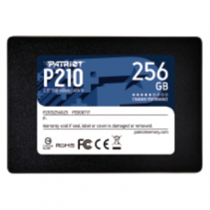 SSD-SOLID STATE DISK 2.5" 256GB SATA3 PATRIOT P210S256G25 P210 READ:500MB/S-WRITE:400MB/S