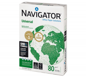 Navigator Universal carta inkjet A4 (210x297 mm) 500 fogli Bianco