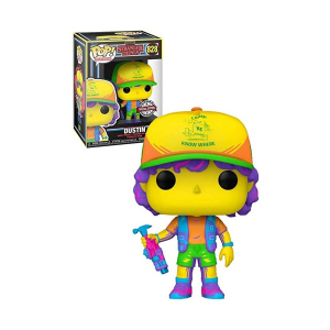 Funko POP! Television #828 Stranger Things Dustin (Black Light Target Exclusive)