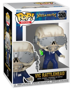 FUNKO POP Rocks Megadeth Vic Rattlehead 320