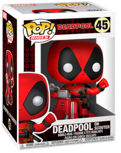 FUNKO POP Deadpool Deadpool on Scooter Bobble 45