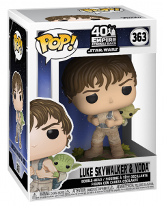 FUNKO POP Star Wars Training Luke Skywalker & Yoda 363