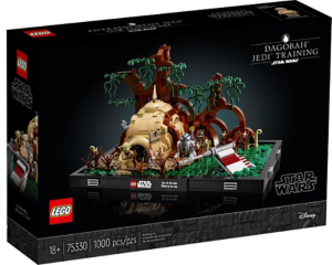 75330 Star Wars Diorama Addestramento Jedi su Dagobah